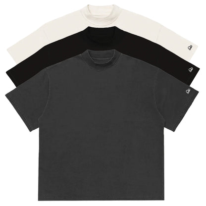 Kit com 3 Camisetas Oversized Lisa Encolhimento Zero