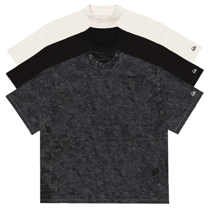 Kit com 3 Camisetas Oversized Lisa Encolhimento Zero