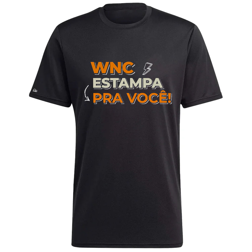 Camiseta Performance Personalizada Preta