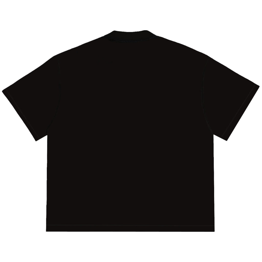 Camiseta Oversized Music Television Preta