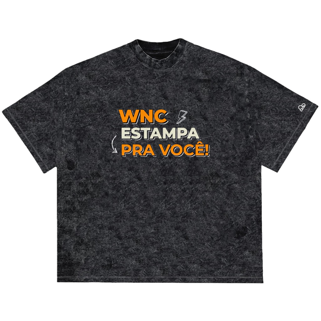 Camiseta Oversized WNC Personalizada