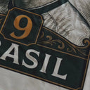 Camiseta Oversized Ronaldo 9 Brasil Off White