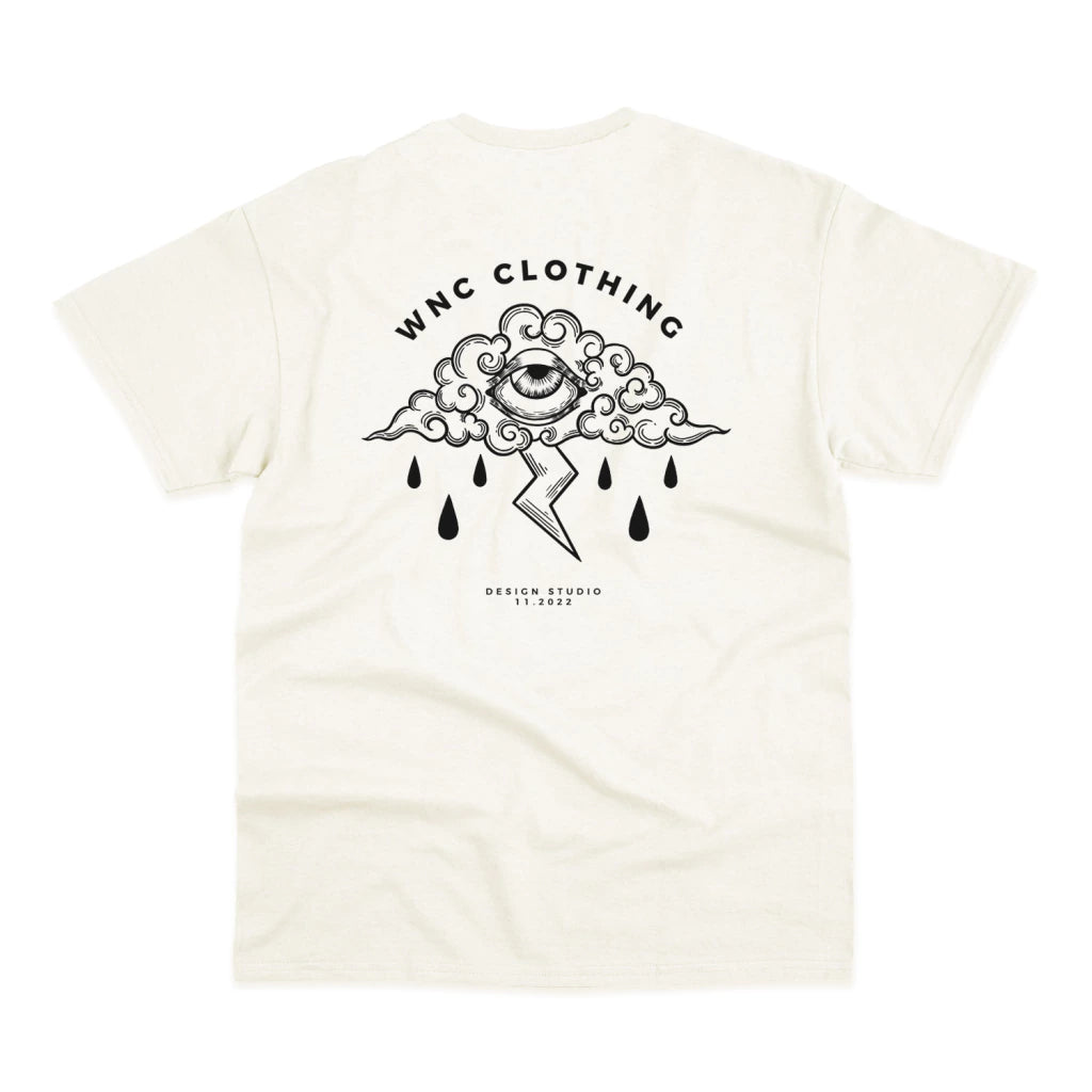 Camiseta Basic WNC Sad Cloud Off White