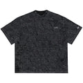 Camiseta Oversized Simple Preto Estonado