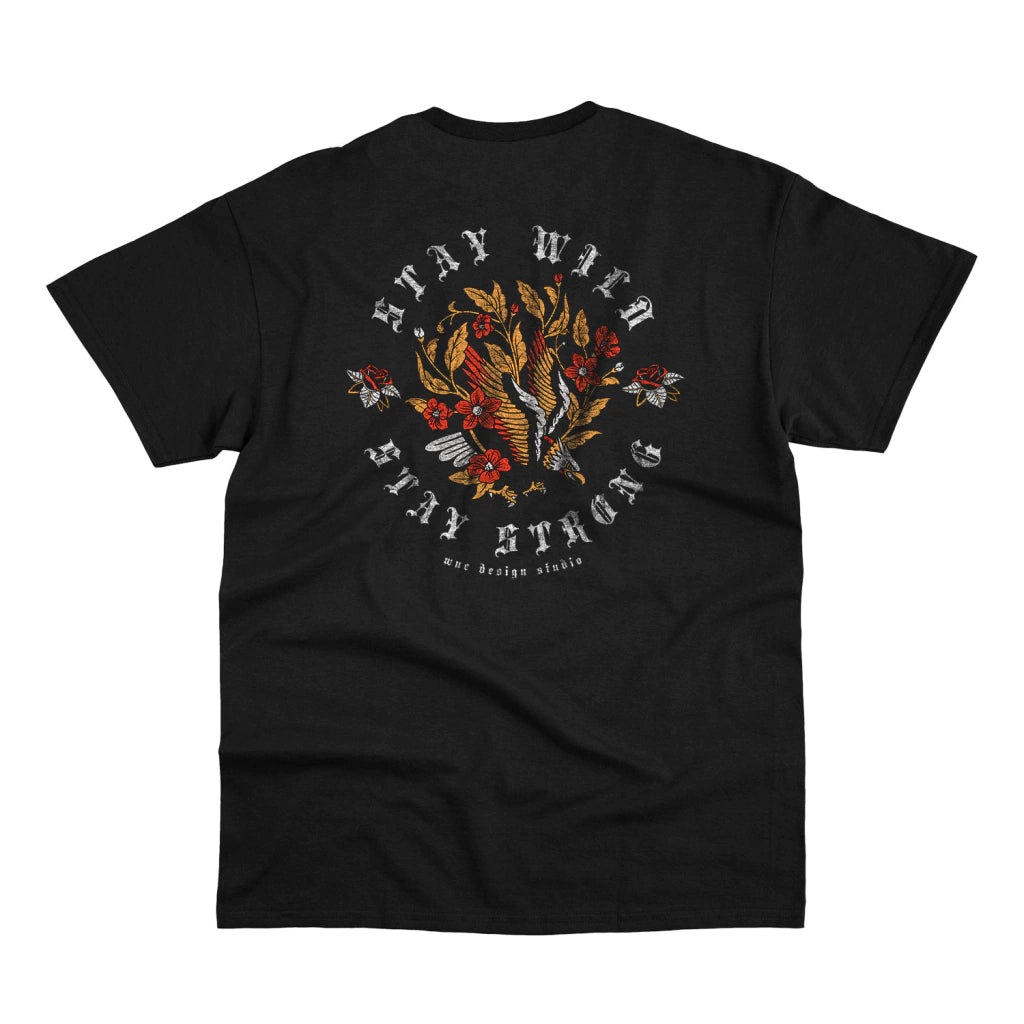 Camiseta Basic WNC Stay Wild Preto