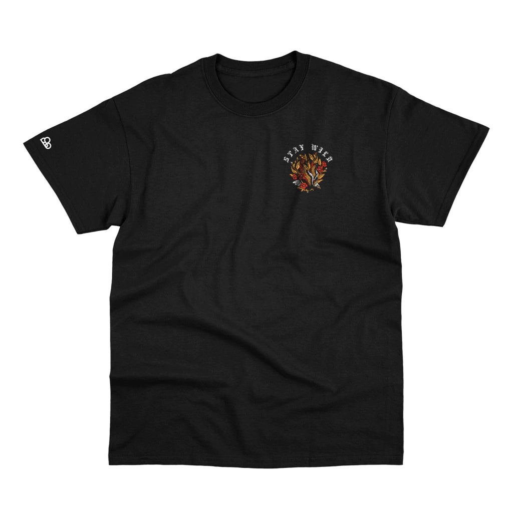 Camiseta Basic WNC Stay Wild Preto