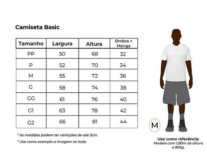Camiseta Basic WNC Flipper Cinza