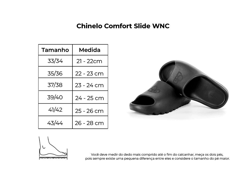 Chinelo Comfort Slide WNC