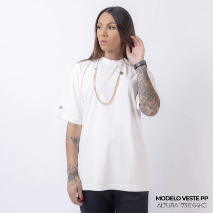 Kit com 3 Camisetas Oversized Lisa Encolhimento Zero