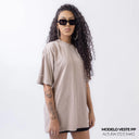Kit com 3 Camisetas Oversized Lisa Encolhimento Zero