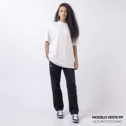 Camiseta Oversized Lisa Off White Zero Encolhimento