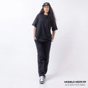 Kit com 6 Camisetas Oversized WNC Preta