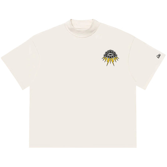 Camiseta Oversized Thunder Cloud Off White